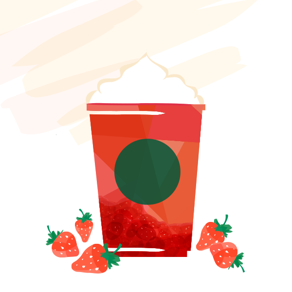 THE 苺 フラペチーノ®