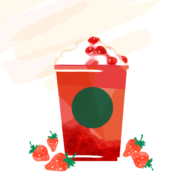 THE 苺 フラペチーノ® スペシャル ver.