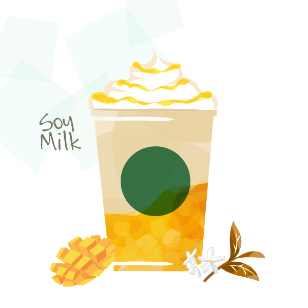 オリエンタル マンゴー & ティー フラペチーノ®