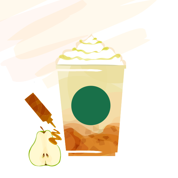 洋なし 生キャラメル フラペチーノ®