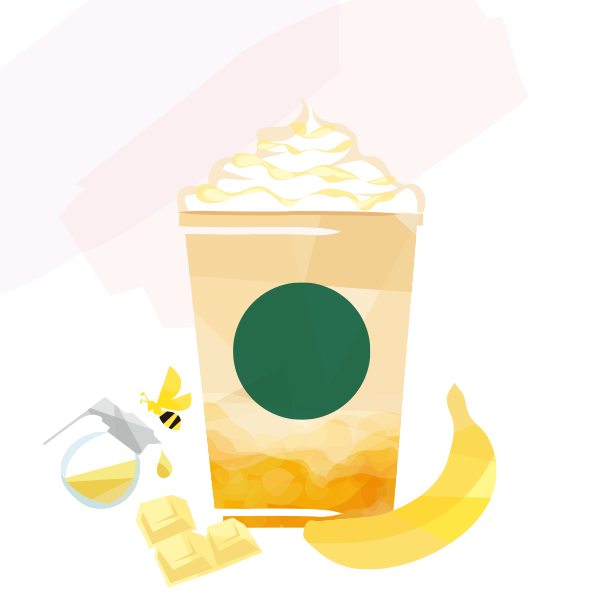 ハニー バナナ フラペチーノ®