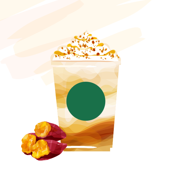 とろり蜜芋 紅はるか フラペチーノ®
