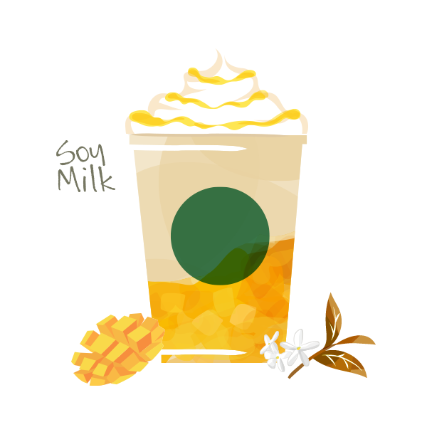オリエンタル マンゴー & ティー フラペチーノ®