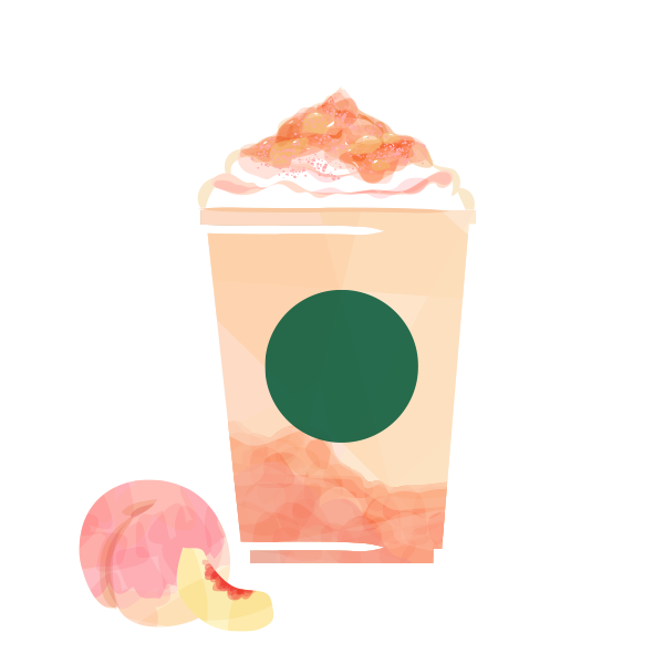 More ヘブンリー ピーチ フラペチーノ®