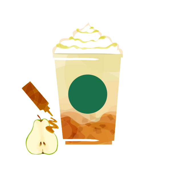 洋なし 生キャラメル フラペチーノ®