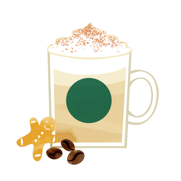 ジンジャーブレッド ラテ