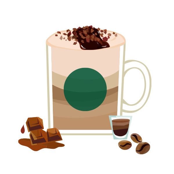 カカオ ムース ラテ