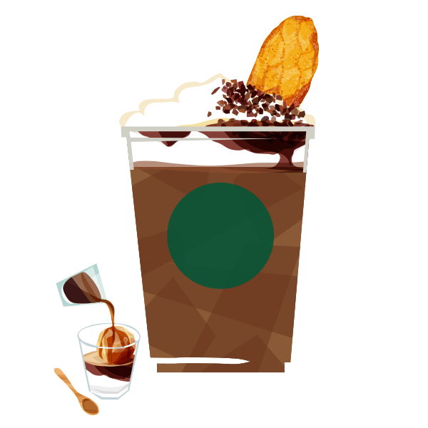 カカオ エスプレッソ アフォガート フラペチーノ®