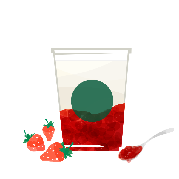 ごろっと イチゴ ミルク