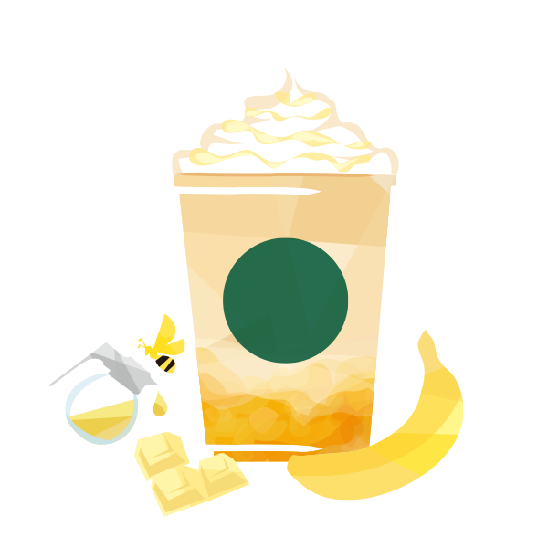 ハニー バナナ フラペチーノ®