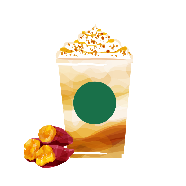 とろり蜜芋 紅はるか フラペチーノ®
